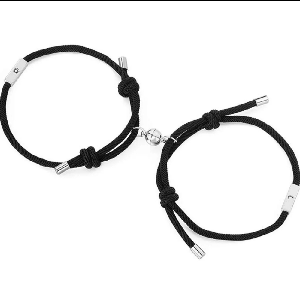 Sun & moon magnetic bracelets
